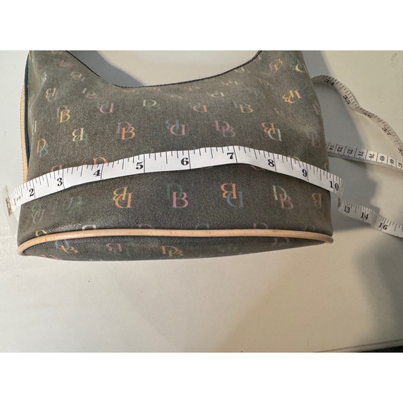 Dooney & Bourke Rainbow Logo Y2K Handbag canvas - Picture 7 of 12